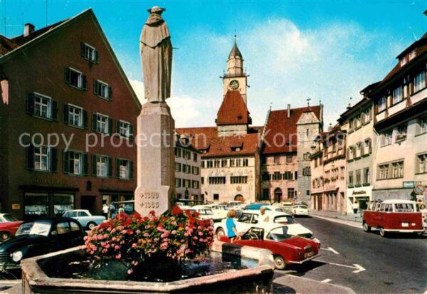 Ueberlingen Bodensee Münster und Rathaus