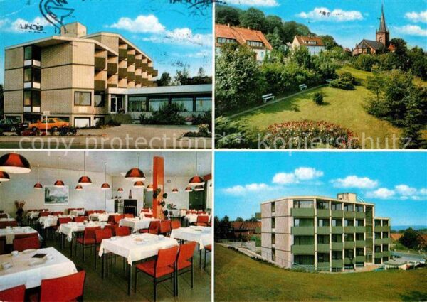 Bad Nenndorf Kursanatorium Berlin Park Speisesaal