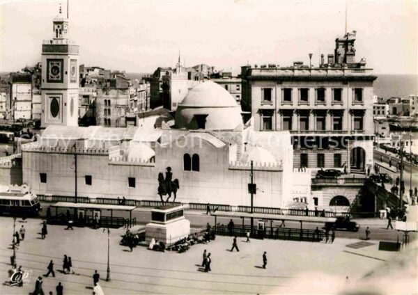 Alger Algerien Grande Mosquee Djama Djedad Place du Go
