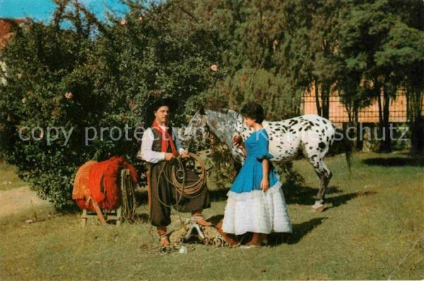 Brasilien Brazil Rio Grande do Sul Gaucho a Prenda e o P