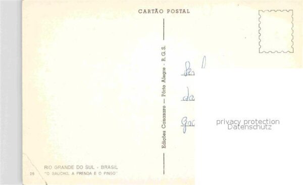 Brasilien Brazil Rio Grande do Sul Gaucho a Prenda e o P – Bild 2