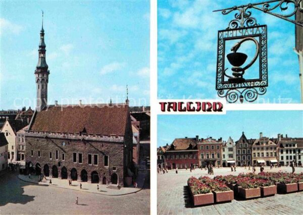 Tallinn Raekojaplats Town Hall Square