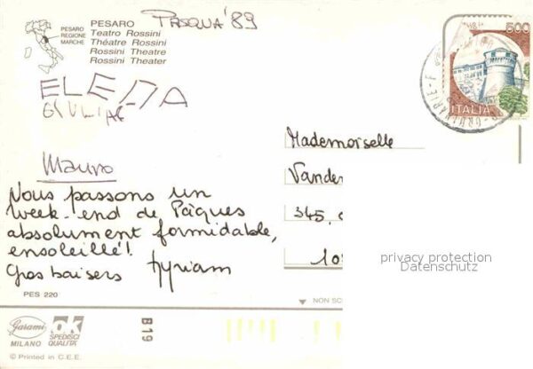Pesaro Teatro Rossini – Bild 2
