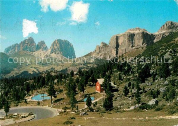 Sassolungo Langkofel Strada Pordoi e Gruppo Sella