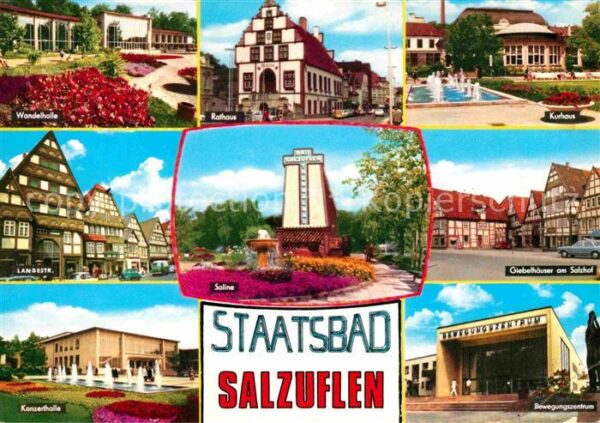 Bad Salzuflen Wandelhalle Rathaus Kurhaus Langestr Sa