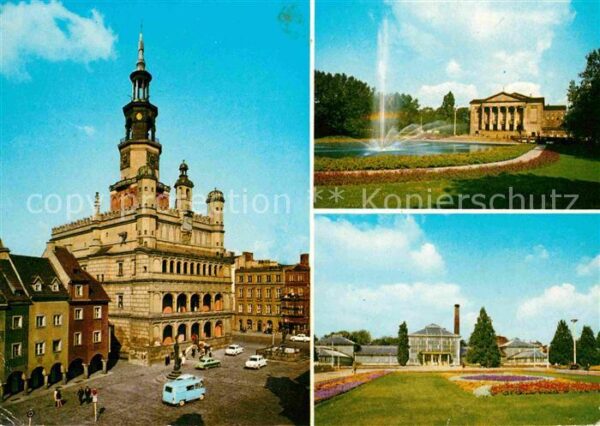 Poznan Posen Renesansowy ratusz Opera Stanislawa Mon