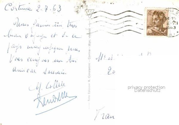 Cortina d Ampezzo mit Col Rosa – Bild 2