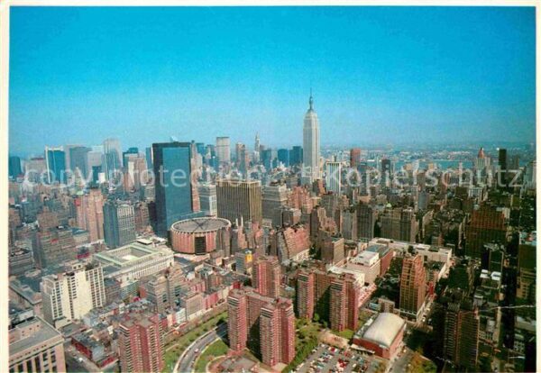 New York City Madison Square Garden and the Empire St