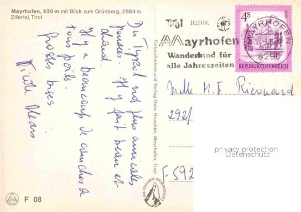 Mayrhofen Zillertal mit Grünberg – Bild 2