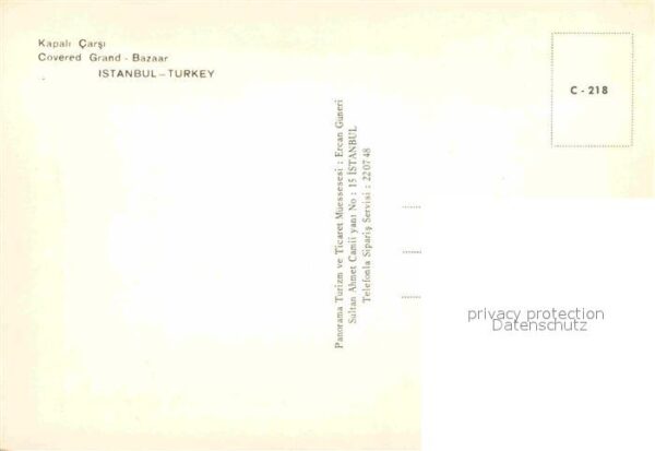 Istanbul Constantinopel Kapali Carsi Covered Grand Bazaar – Bild 2