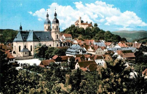 Goessweinstein Ansicht mit Basilika und Burg
