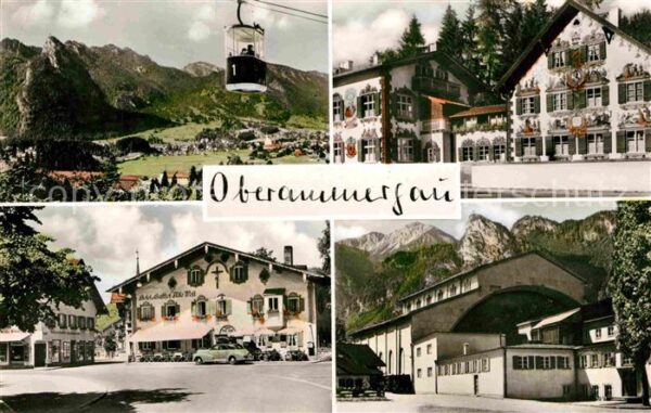 Oberammergau Laberbergbahn Hänsl und Gretl Heim Hote