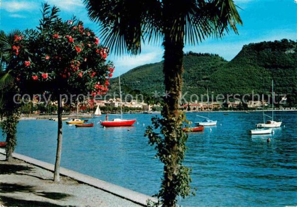 Garda Lago di Garda Lungo Lago Uferpromenade am Gardasee
