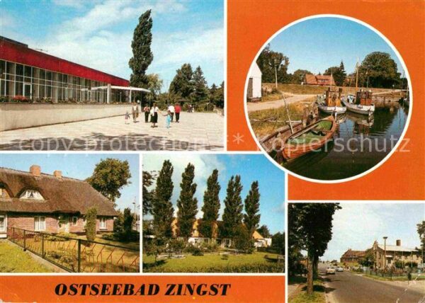 Zingst Ostseebad FDGB Erholungsheim Störtebeker Hafen Fr
