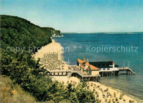 Sellin Ruegen Seebrücke Strand Küste