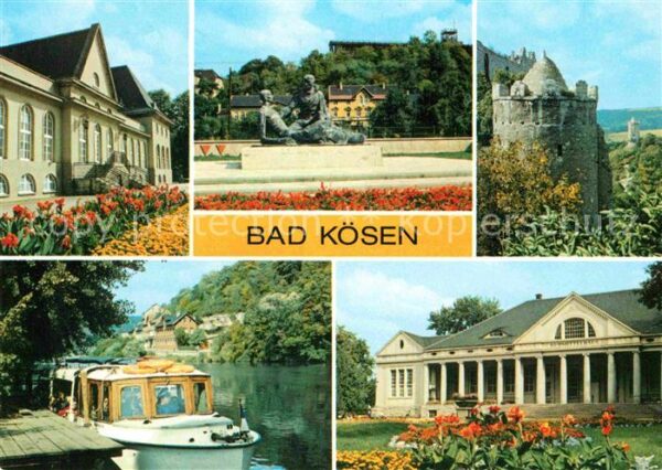 Bad Koesen Badehaus Gradierwerk Rudelsburg Dampfer