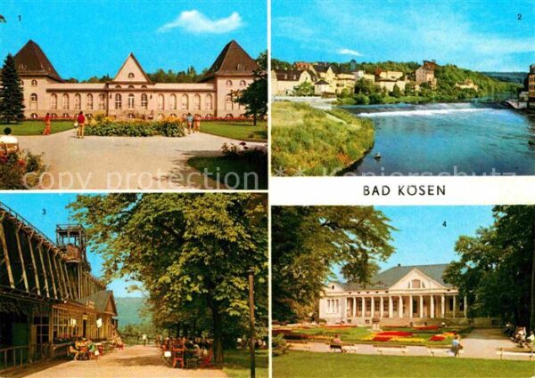 Bad Koesen Medizinische Badeanstalt Saalewehr Grad