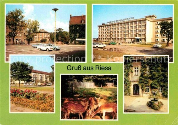 Riesa Sachsen Leninplatz Haus der Stahlwerker Greifsw