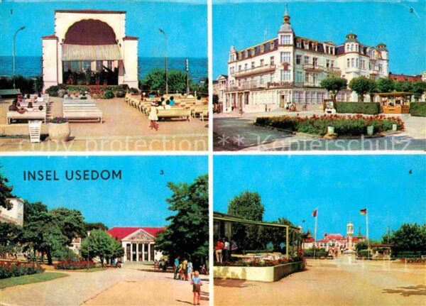 Insel Usedom Basin Konzertpavillon Zinnowitz Erholun