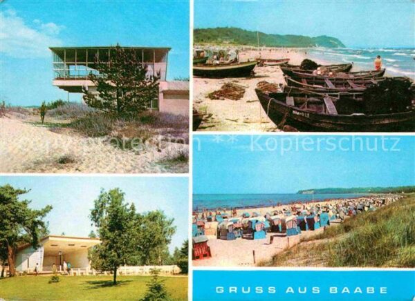 Baabe Ostseebad Ruegen Inselparadies Fischerstrand Konzertplat