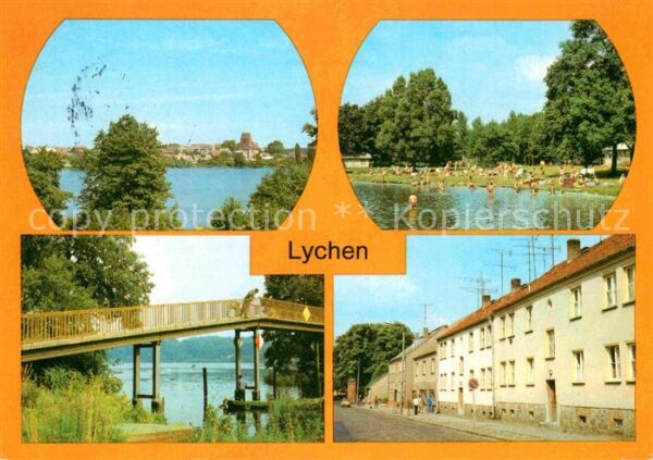 Lychen Stadtsee Strandbad Grosser Lychensee Fu