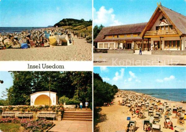 Insel Usedom Kölpinsee Strand Konzertplatz Damerow F