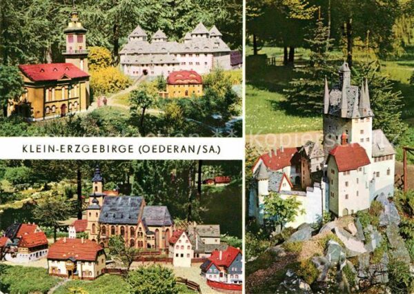 Oederan Klein Erzgebirge Miniaturpark Schloss K
