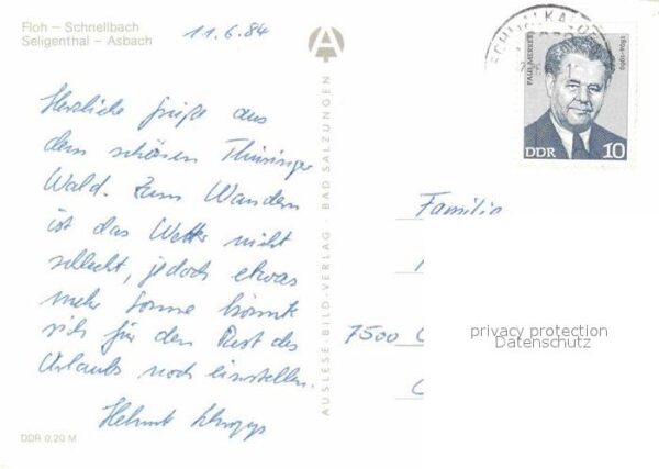 Floh-Seligenthal Schnellbach Asbach Thüringer Wald – Bild 2