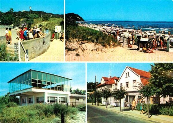 Baabe Ostseebad Ruegen Rondell Strand HOG Inselparadies FDGB E