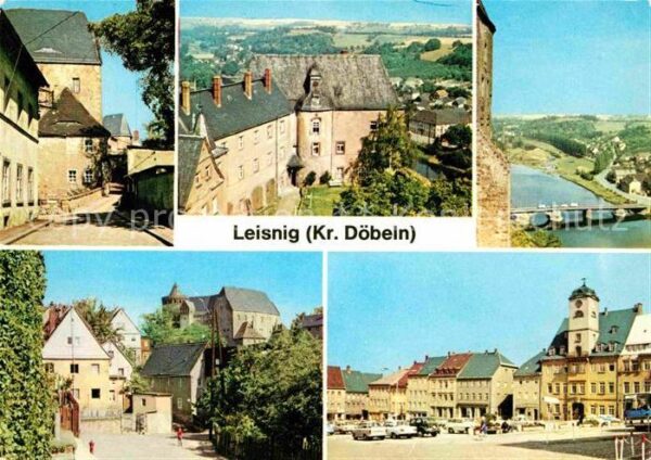 Leisnig Burg Mildenstein Bergfried Altan der Bu