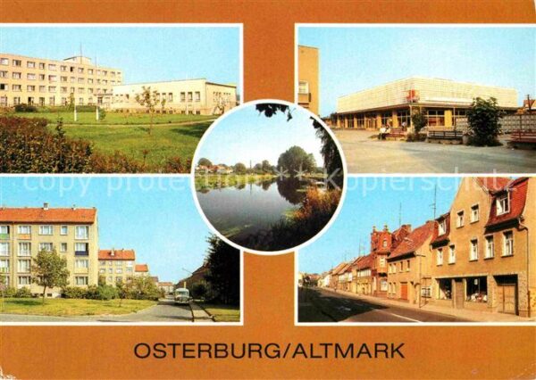 Osterburg Altmark Feierabendheim Konsum Kaufhaus An der B
