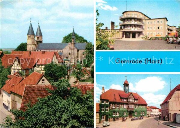 Gernrode Harz Spittelplatz FDGB Erholungsheim Frith H