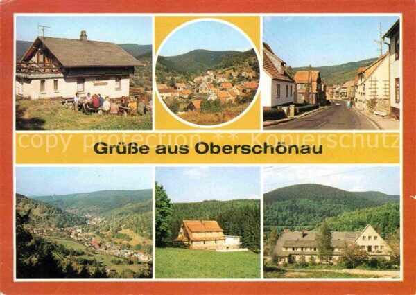 Oberschoenau Thueringen Skihütte Wanderhütte Donnershauk Ernst