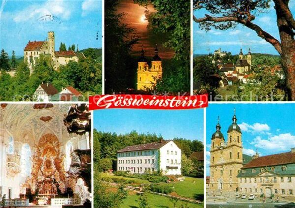 Goessweinstein Burg Basilika Ferienzentrum Behringersm