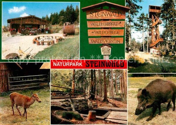 Pfaben Naturpark Steinwald Berggasthof Wegweis