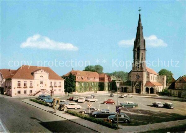 Quakenbrueck Marktplatz Kirche