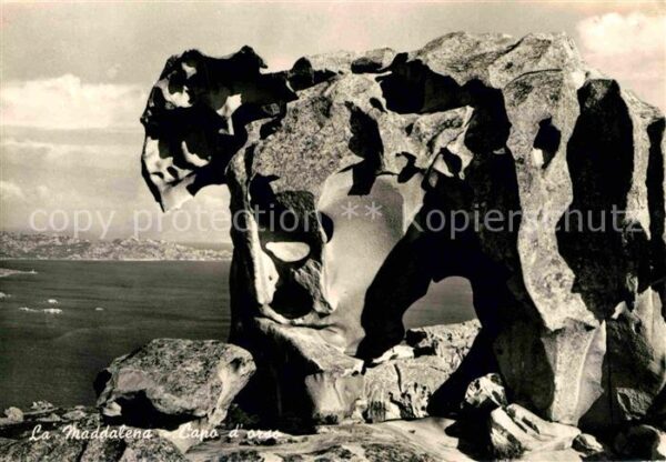 La Maddalena Capo d_Orso Felsen