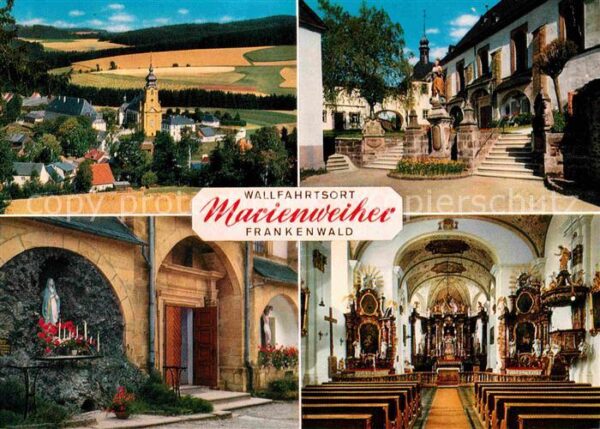 Marienweiher Wallfahrtsort im Frankenwald Kirche Inn