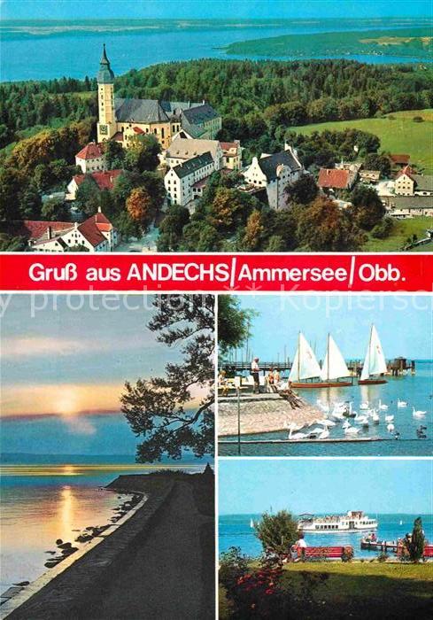 Andechs Kloster Ammersee Fliegeraufnahme Promen
