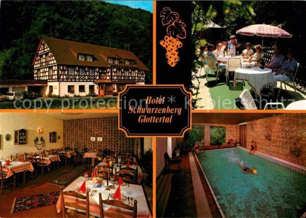 Glottertal Hotel Restaurant Schwarzenberg Hallenba