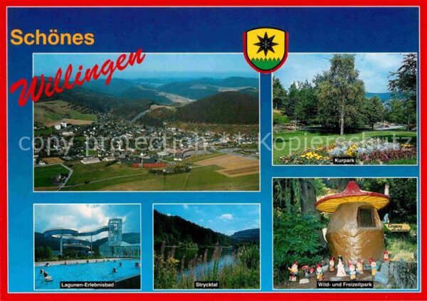 Willingen Sauerland Kurpark Wild und Freizeitpark Strycktal