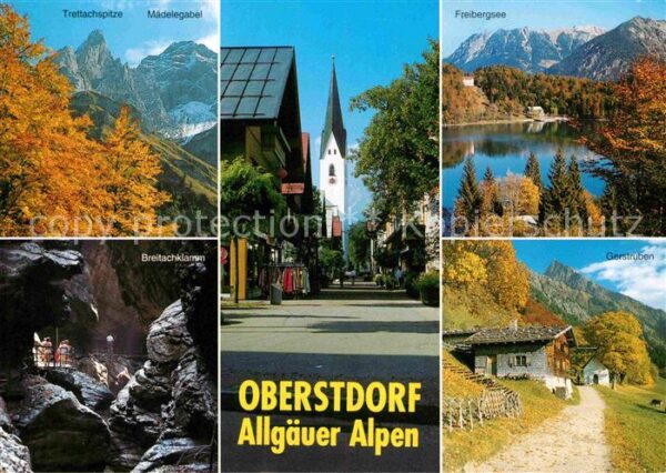 Oberstdorf Herbststimmung Alpenpanorama Freibergse