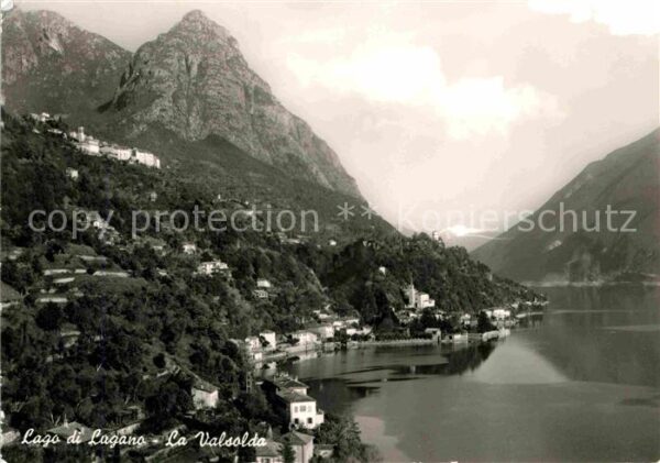 Valsolda Como Lombardei Lago di Lugano Alpi Luganer See Alpen