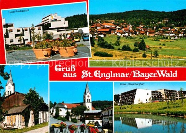 St Englmar Hotel Predigtstuhl Kirche Haus Berghof