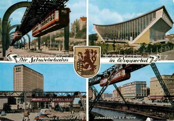 Wuppertal Schwebebahn Sonnborn Hallenschwimmbad H