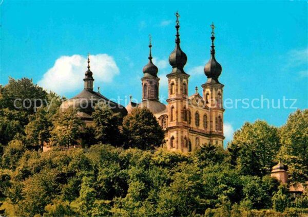 Wuerzburg Käppele Festung Marienberg Wallfahrtski