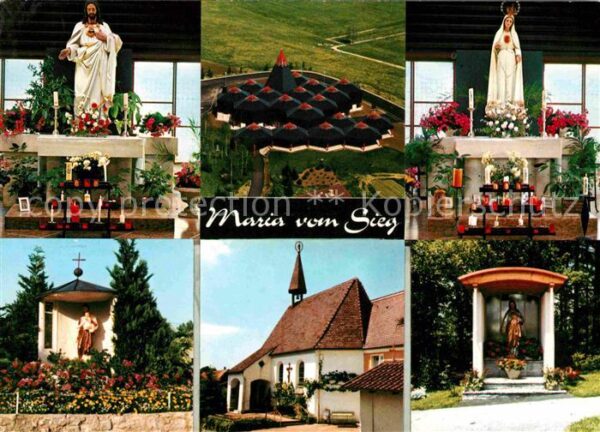 Wigratzbad Herz Jesu und Maria Sühnekirche Maria v
