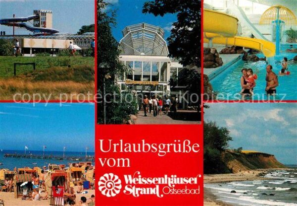 Weissenhaeuser Strand Ferienpark Schwimmbad Strand Küste