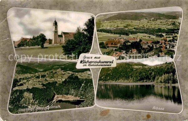 Hoechenschwand Kirche Total Staustufe Schwarzabruck Al