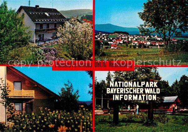 Reichenberg Riedlhuette Pension Uhlig Panorama Nationalpark Bay
